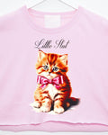 Little S/ut kitten - crop top - HOMOLONDON