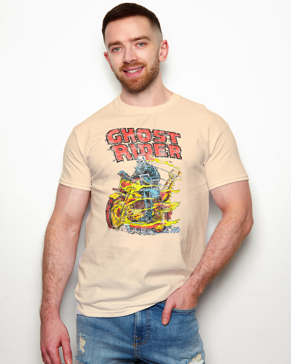 Ghost Ridge Shirt Marvel Comics, Ghost Rider mens shirt | homolondon.com