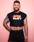 Disco slut - men's crop top - HOMOLONDON