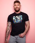 Rave Daddy, hologram - mens tshirt - HOMOLONDON