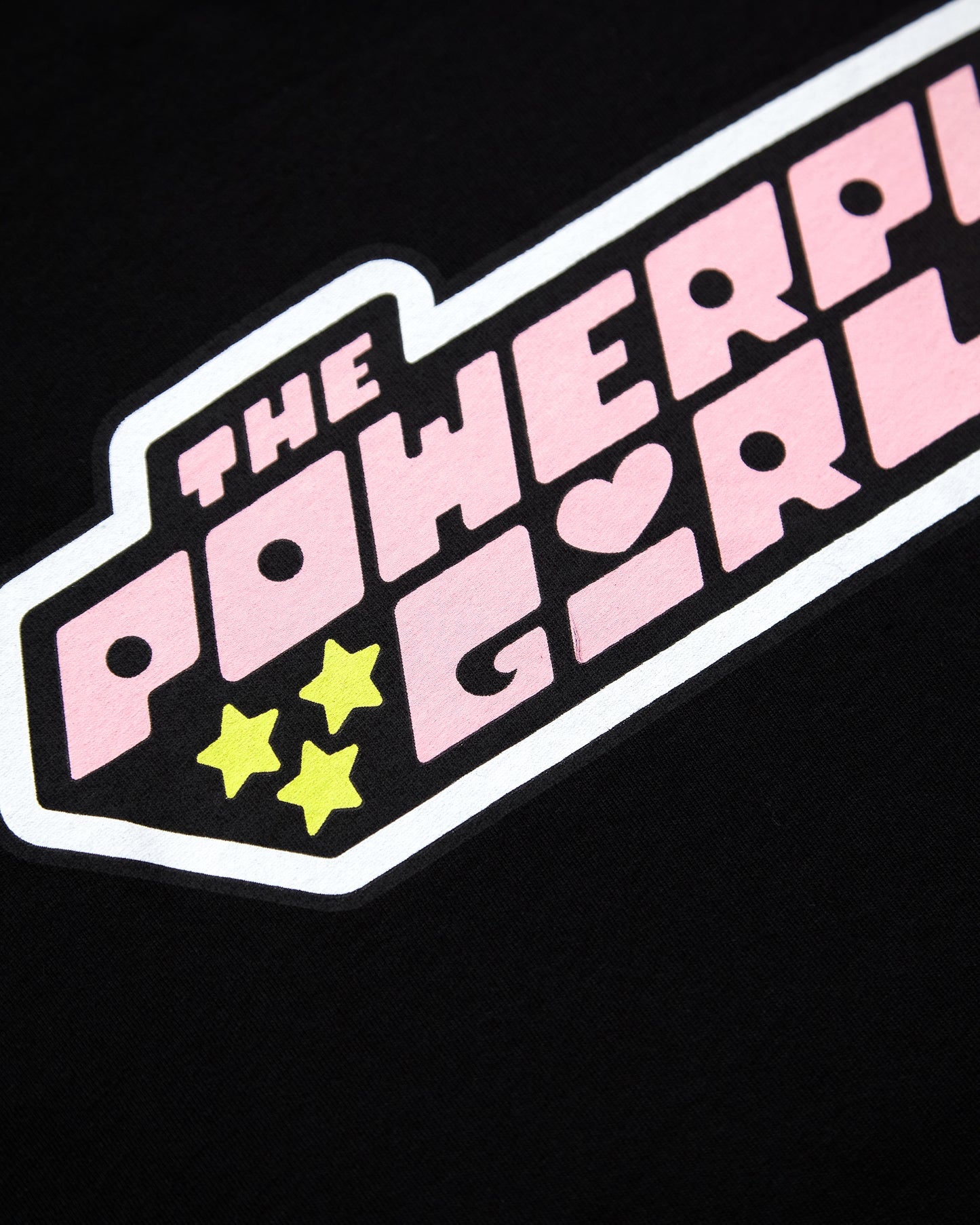 Official Power Puff Girls Unisex T-Shirt - black