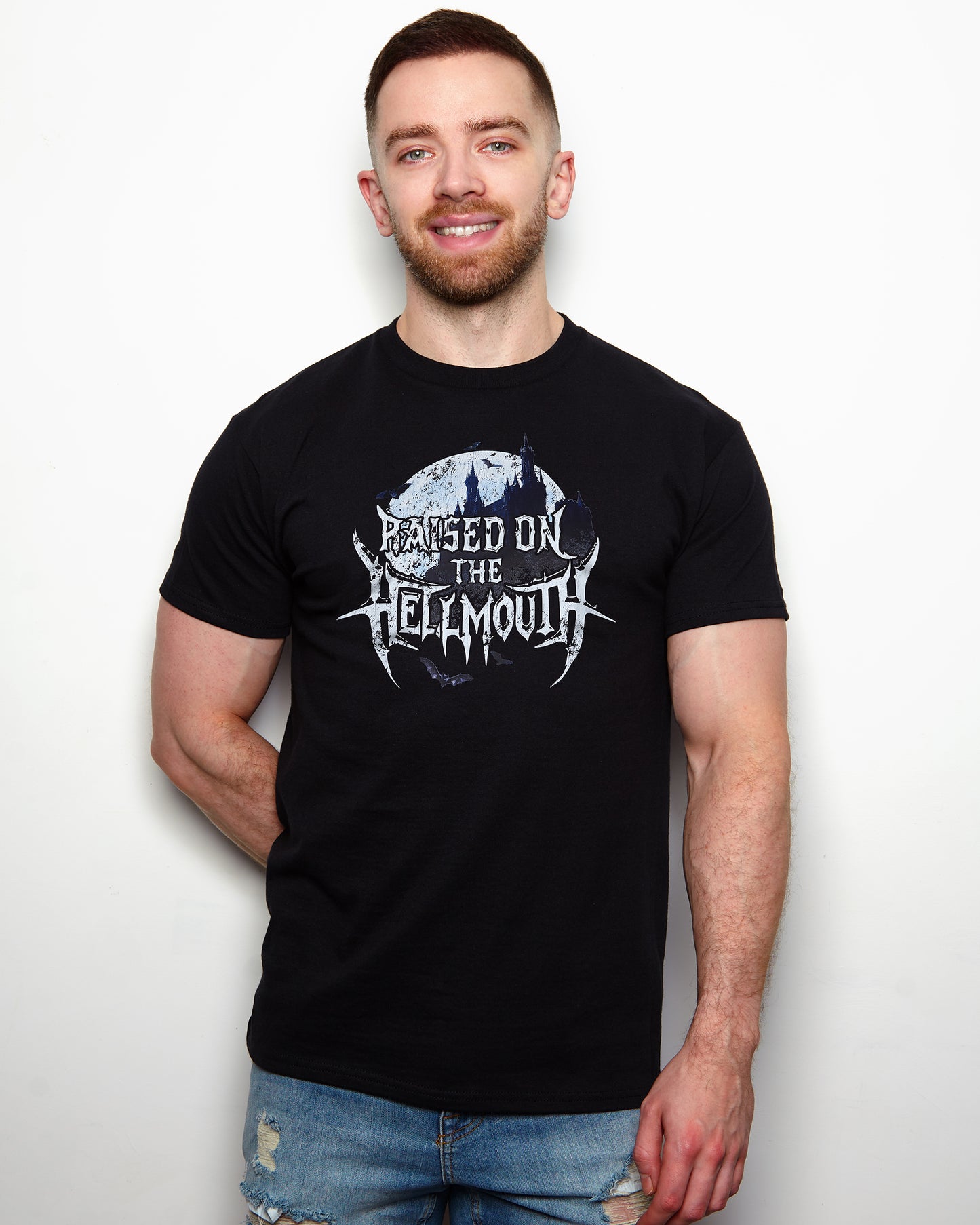 Born of the Hellmouth, tee - black