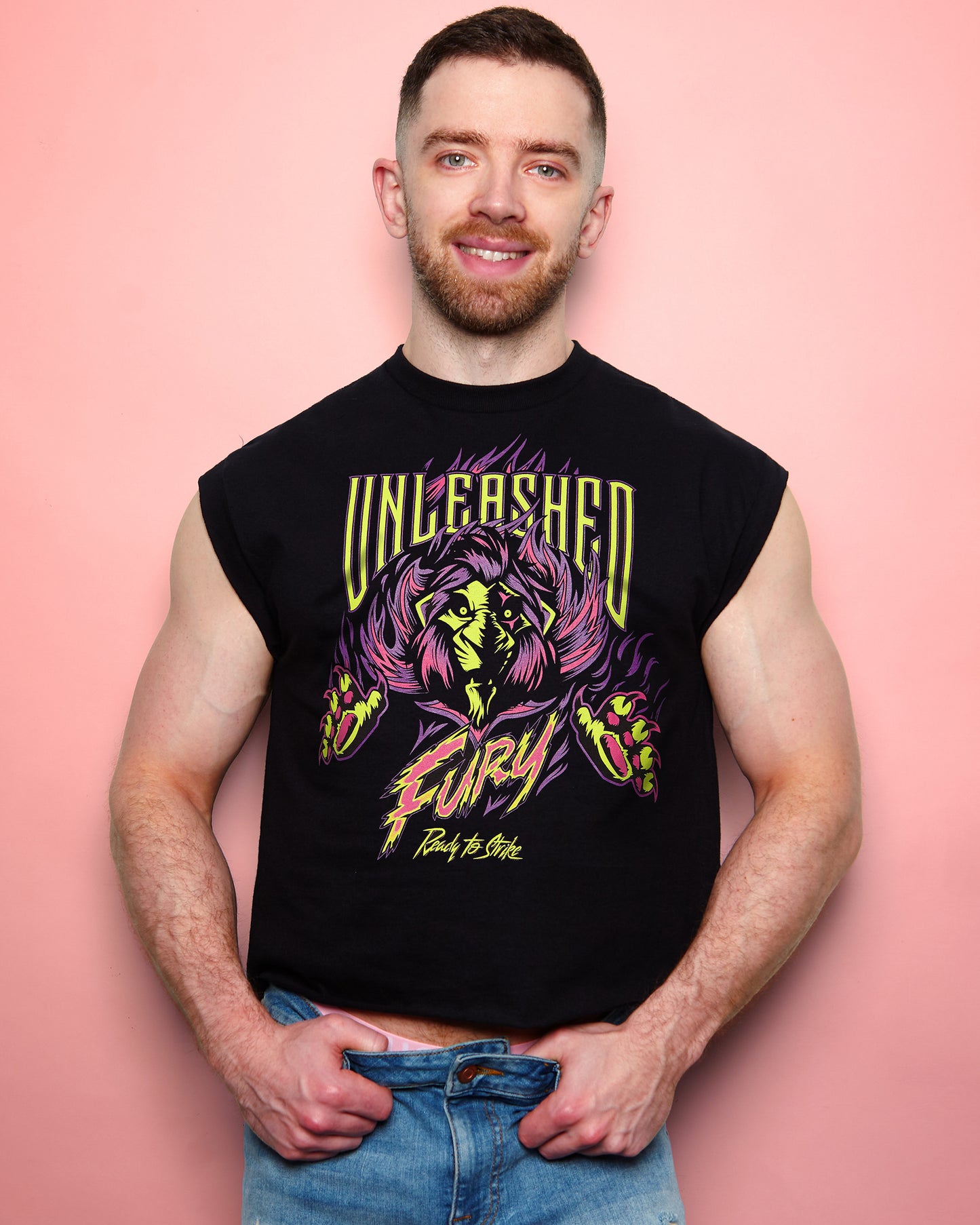 DISNEY VILLAINS: Scar black - low cut cropped tshirt