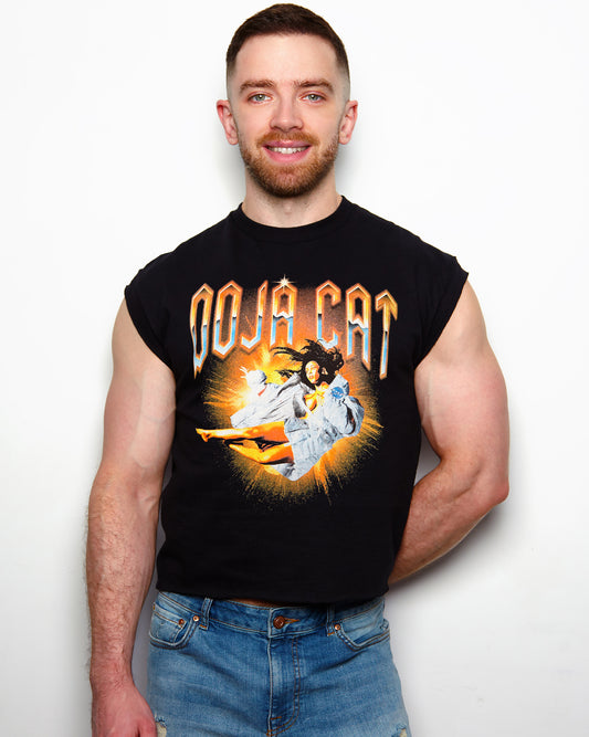 Official Doja Cat, Planet Her Space low cut cropped t-shirt