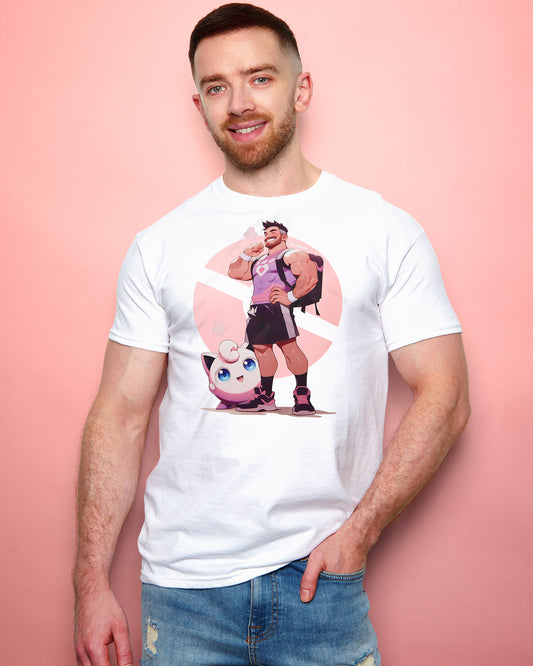 Jojo Bear: Trainer Stephen on white - tshirt