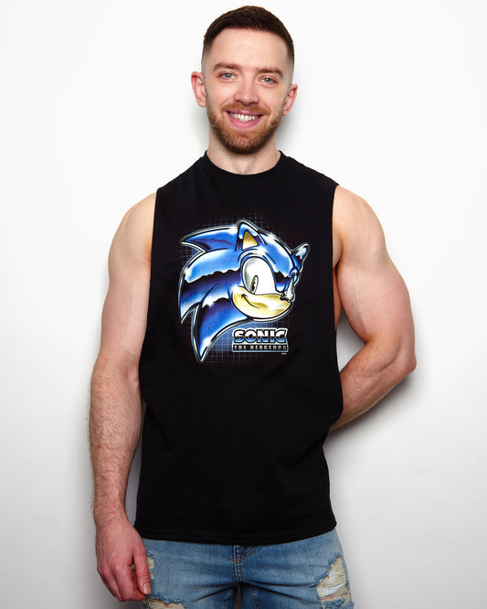 Official Sonic the hedgehog - Sideless tshirt