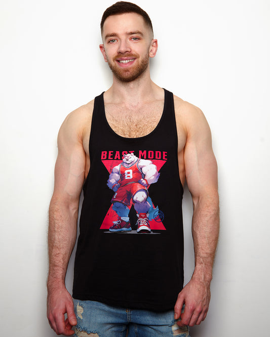 Zane Hurst: BEAST MODE! on black - tank top
