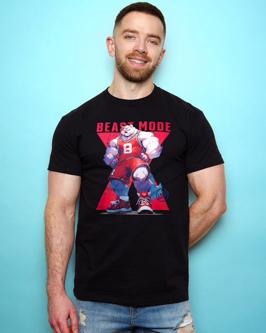 Zane Hurst: BEAST MODE! on black - tshirt