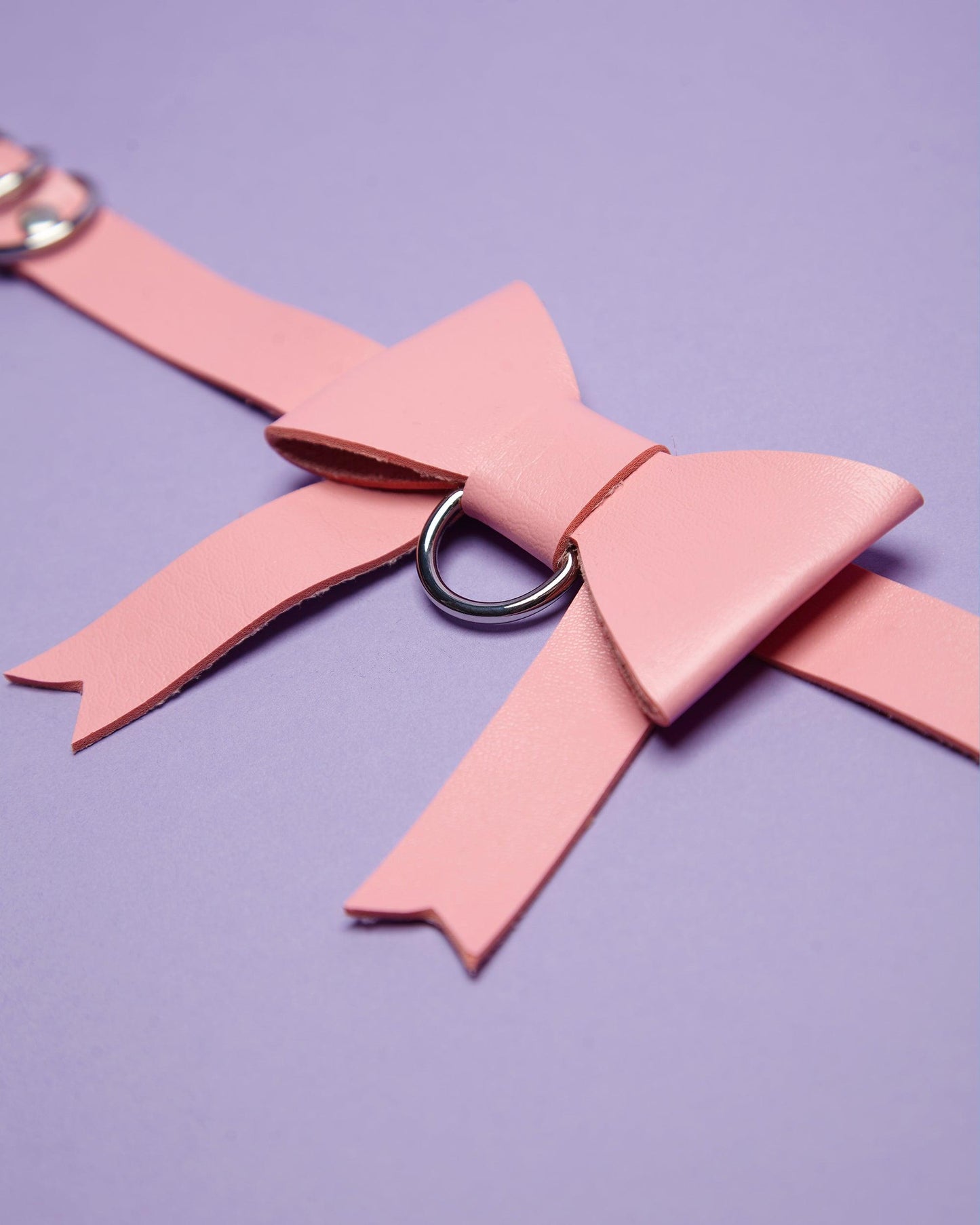 Pink bow - bicep band