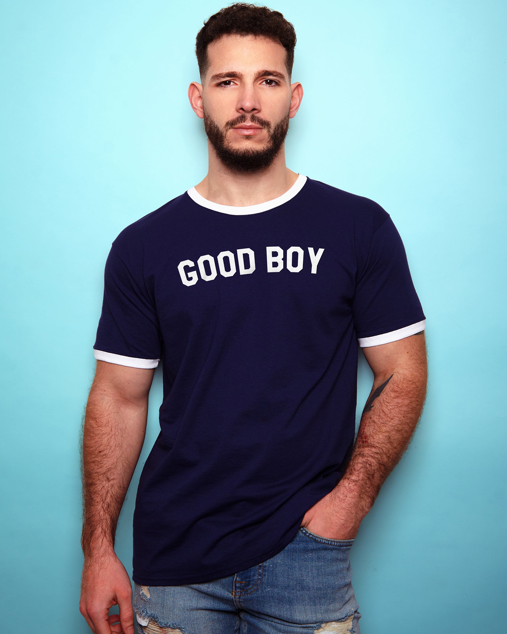 GOOD BOY ringer tee | Shop Now!