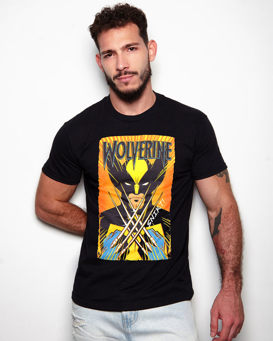 Official Marvel Comics, Wolverine Claws on black - tshirt