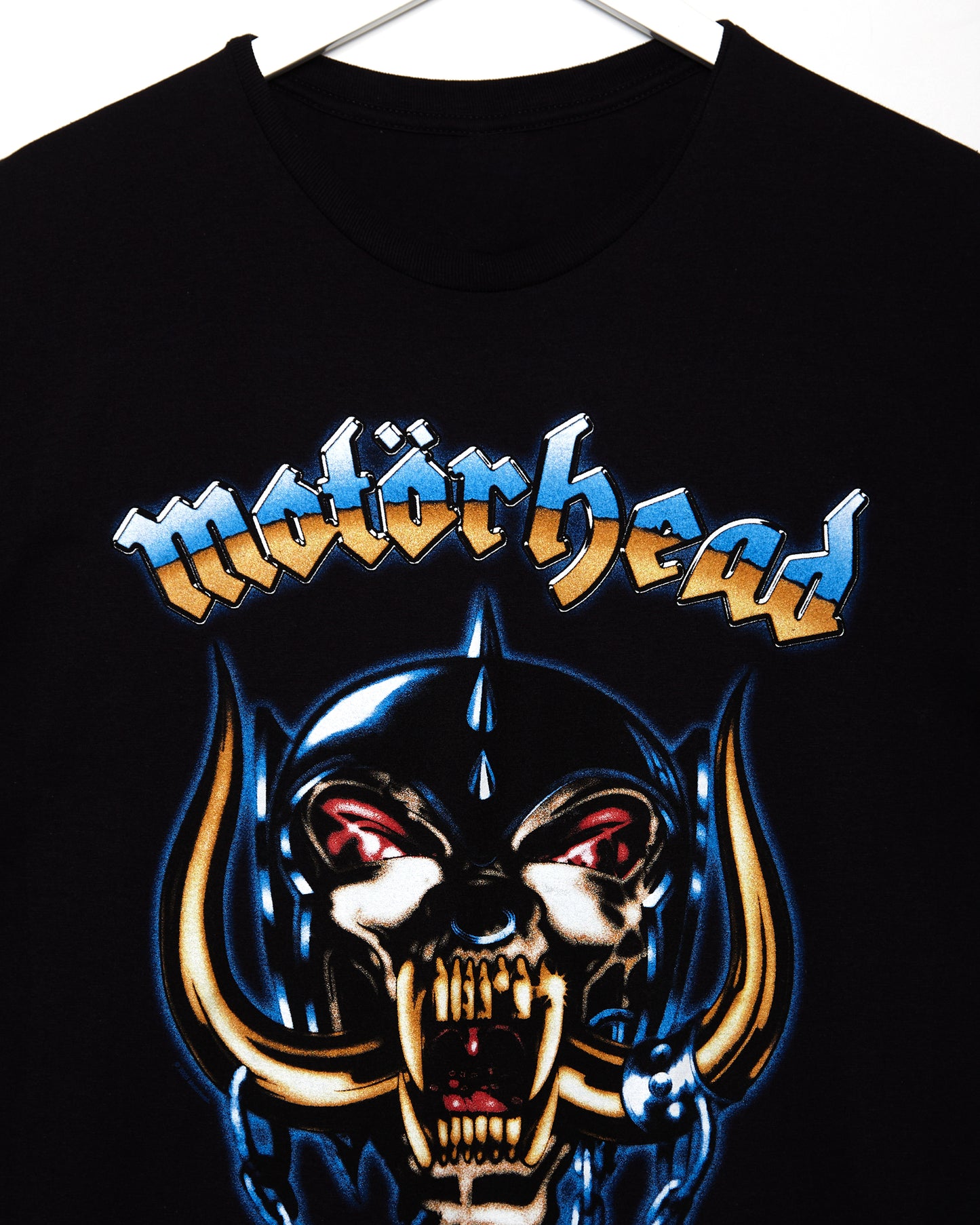 Official Motorhead Airbrush - Low cut cropped tshirt