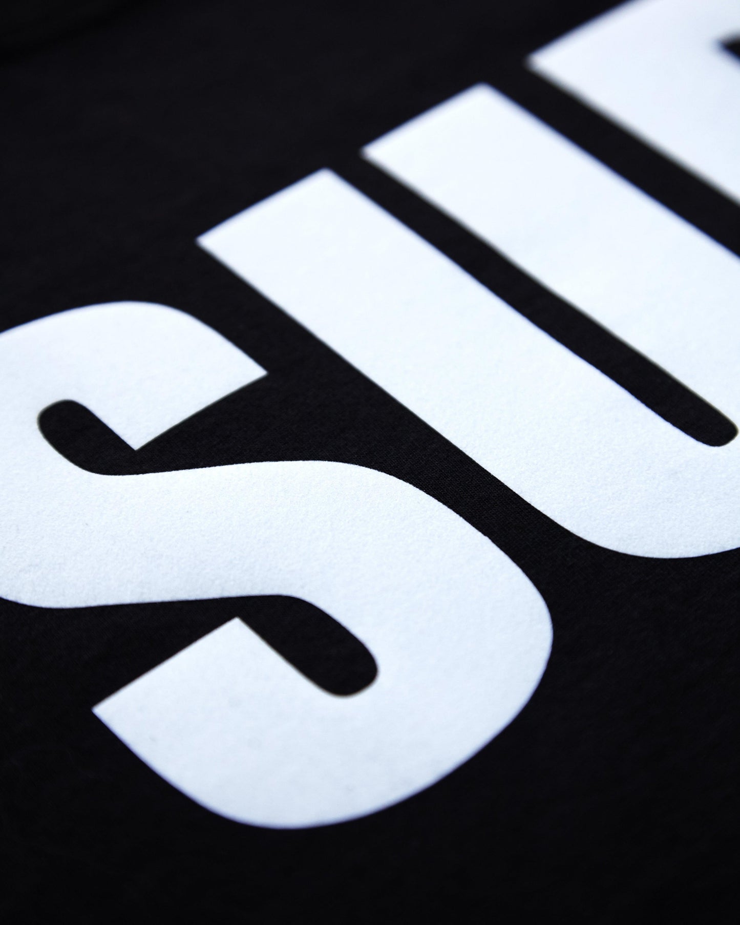 Explore Your Submissive Side with SUB: White Flock Print on Black Men's Tshirt - HOMOLONDON