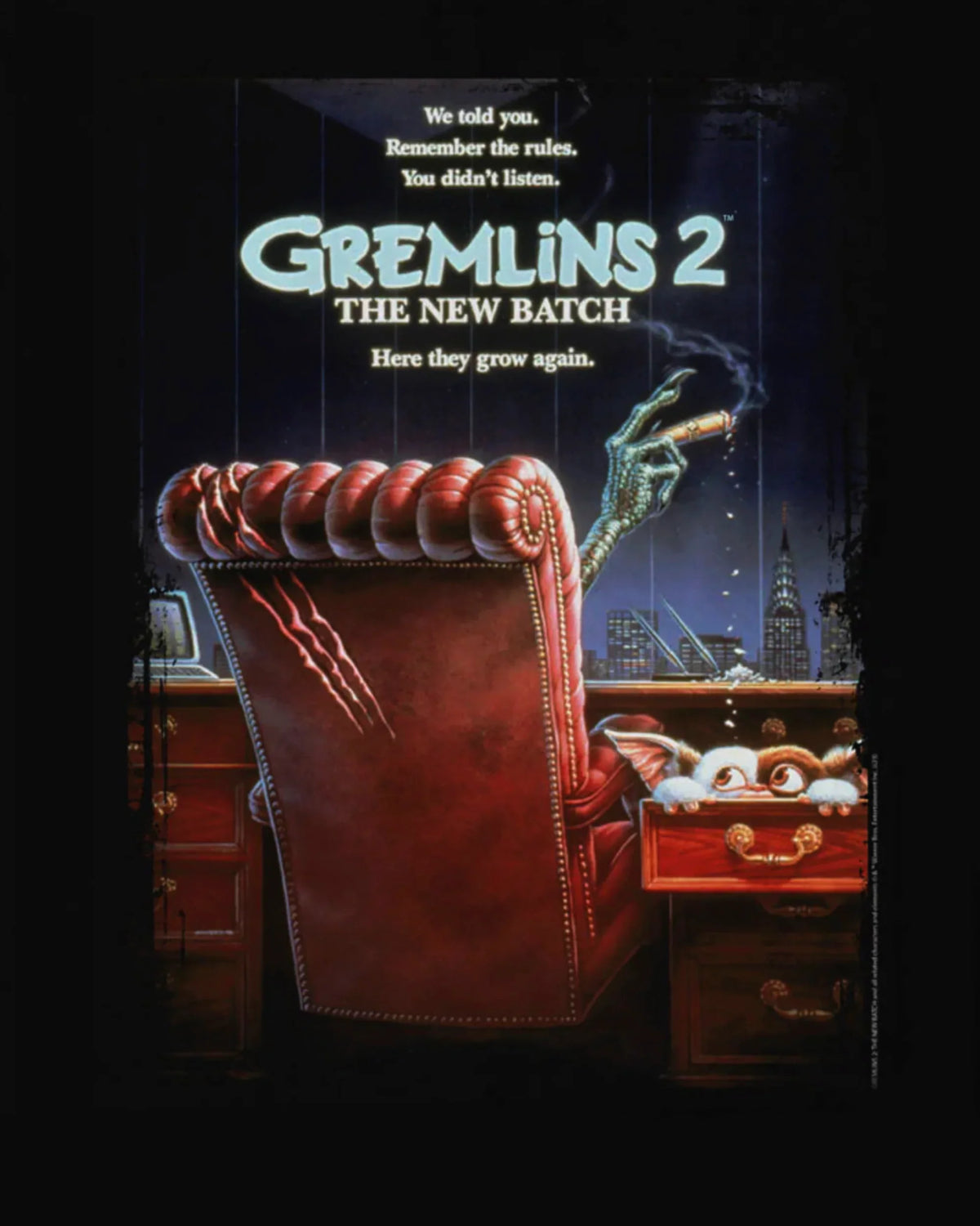 Gremlins Copy Machine Official Gremlins 2 movie mens tshirt | Buy now!