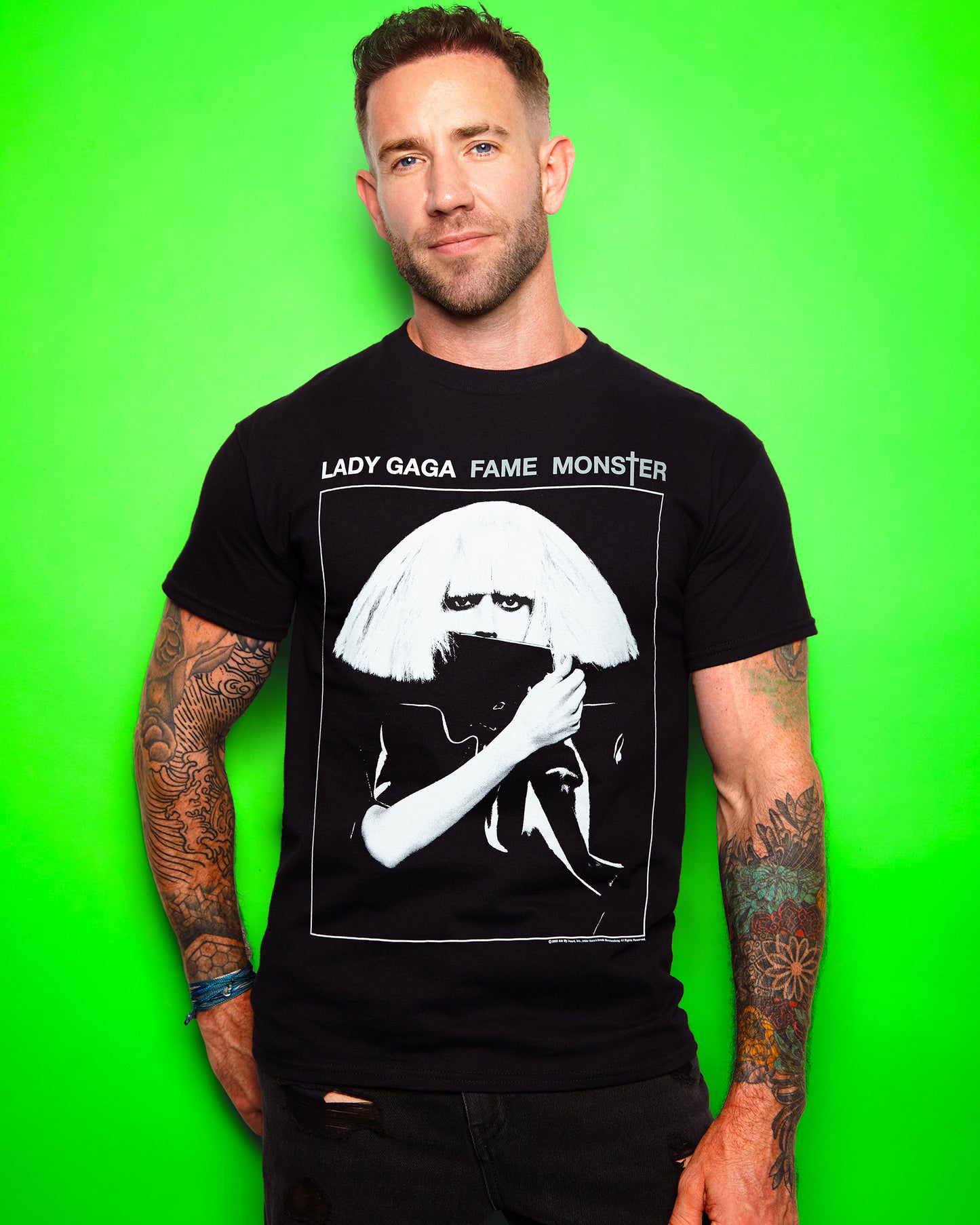 Official Lady Gaga "FAME MONSTER" tshirt