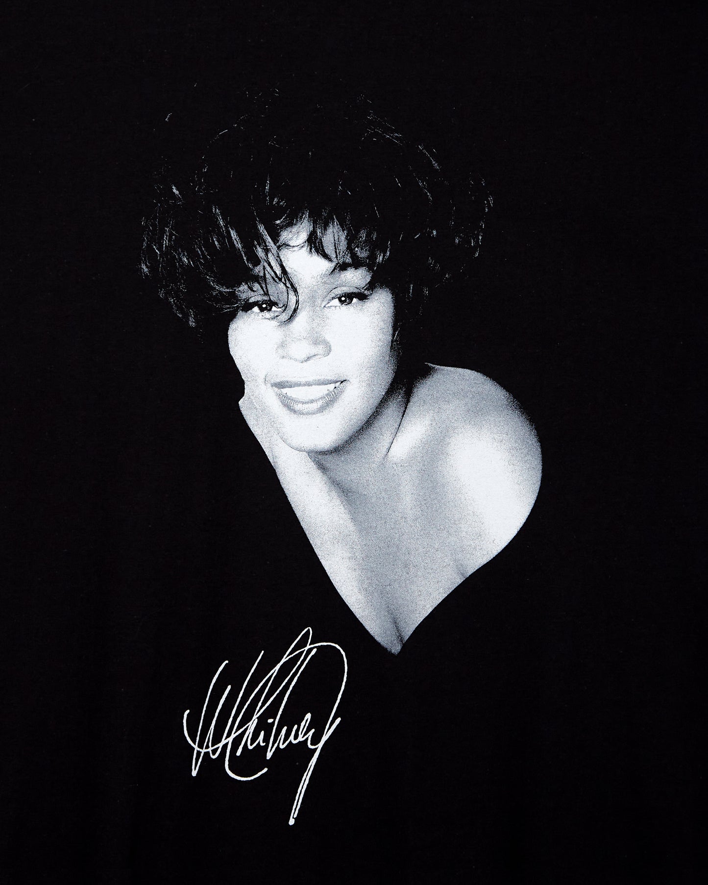 Official Whitney Houston, unisex t-shirt - black
