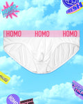 HOMO classic brief - white. - HOMOLONDON