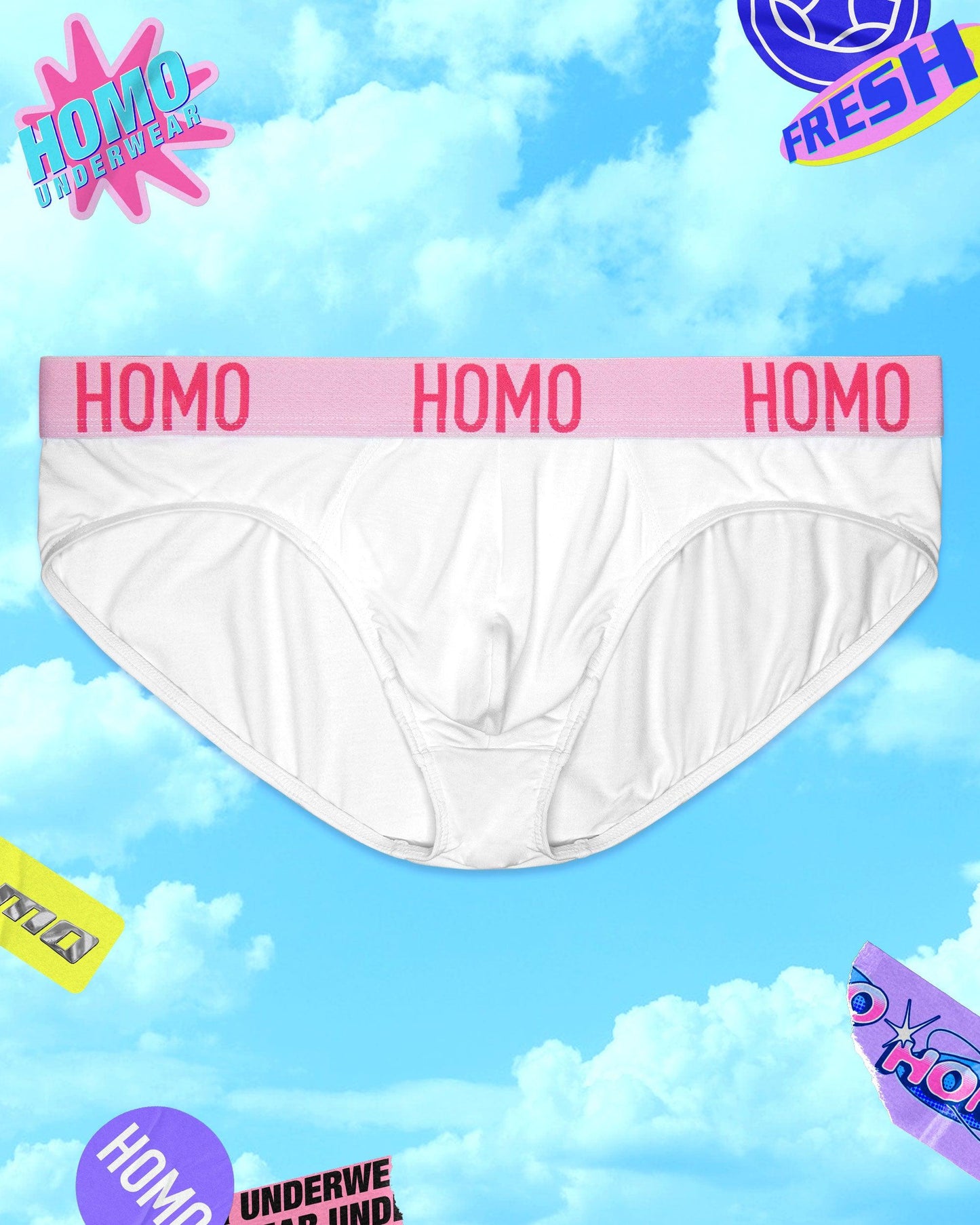 HOMO classic brief - white. - HOMOLONDON