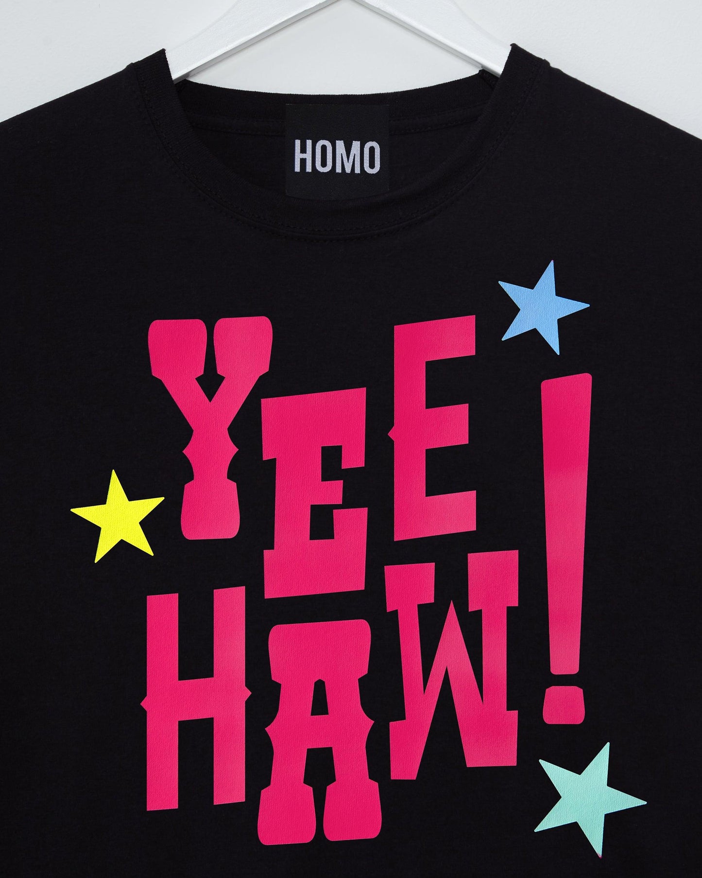 YEE HAW! - black tshirt