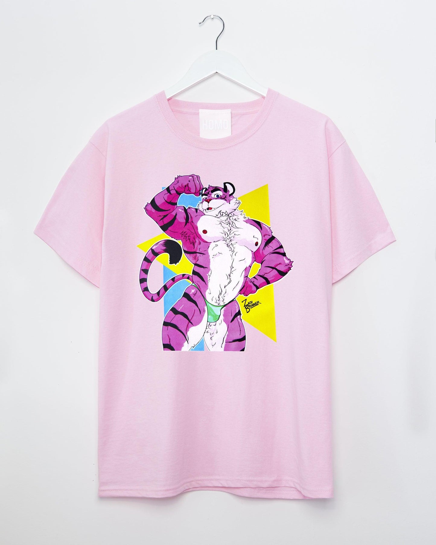 Rocky the tiger, always the life of the party - tee - HOMOLONDON