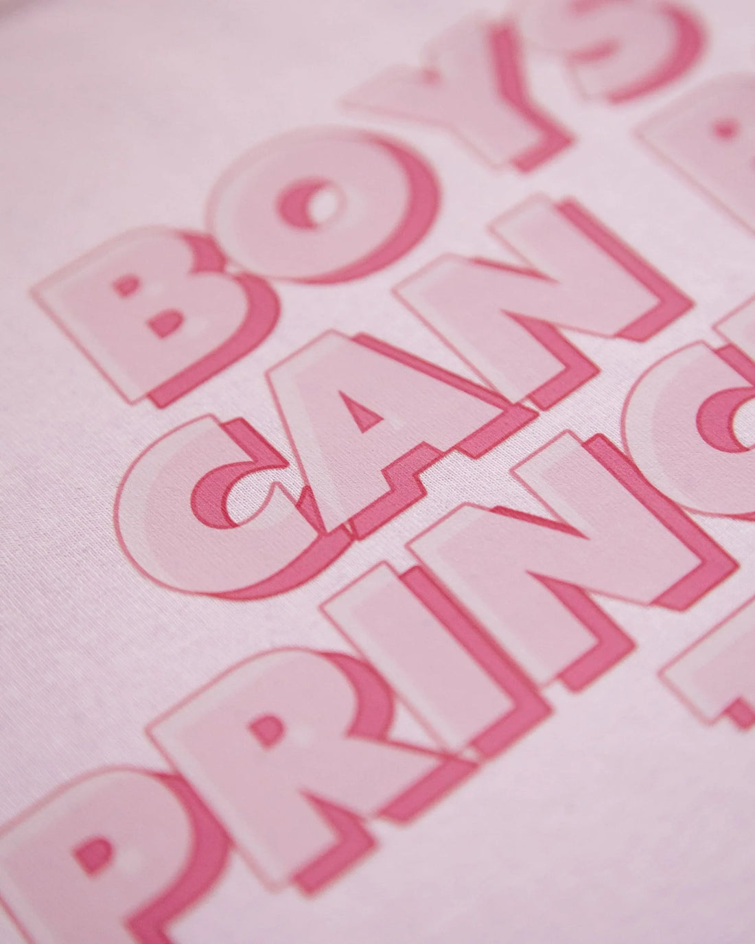 Boys can be princesses on pink - mens crop top. - HOMOLONDON