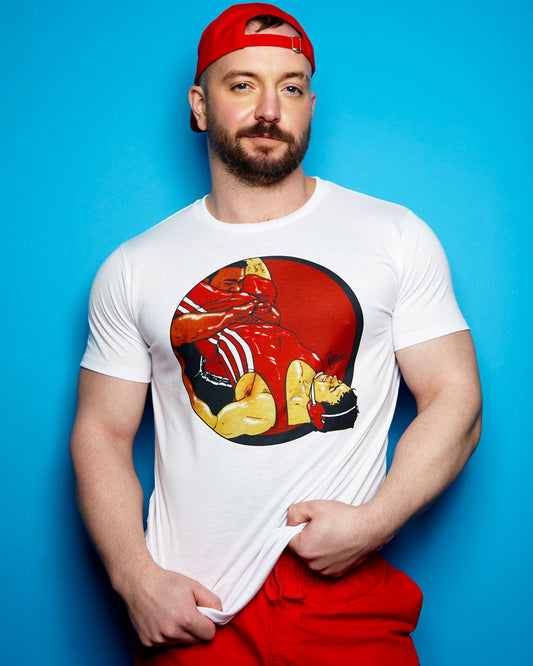 ZACH BRUNNER! Team red, lets wrestle - tee