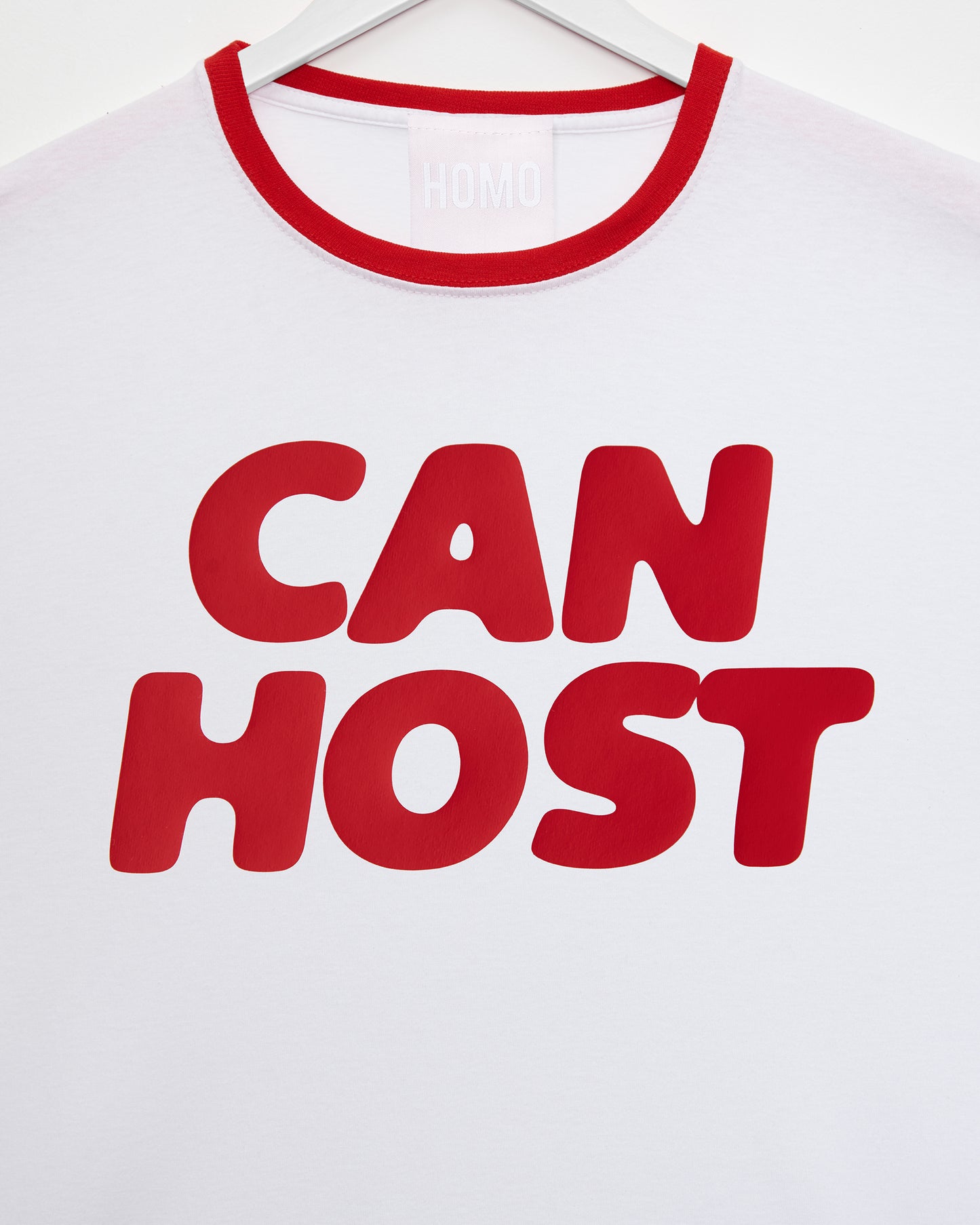 Can Host - Red Trim SLIM FIT Tee