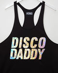 DISCO DADDY sparkle on black - Tank - HOMOLONDON