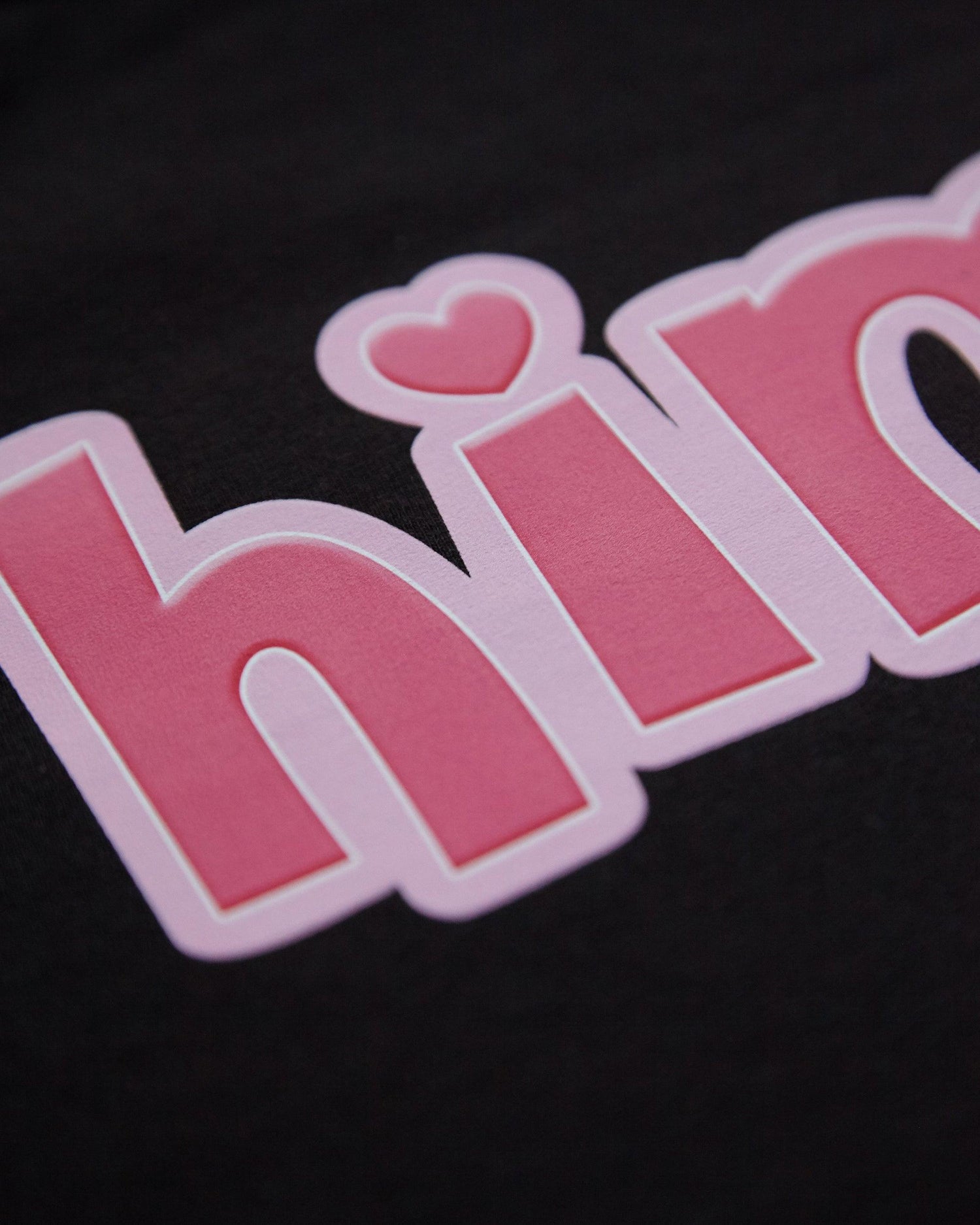 Himbo, pink on black - mens sleeveless crop top. - HOMOLONDON