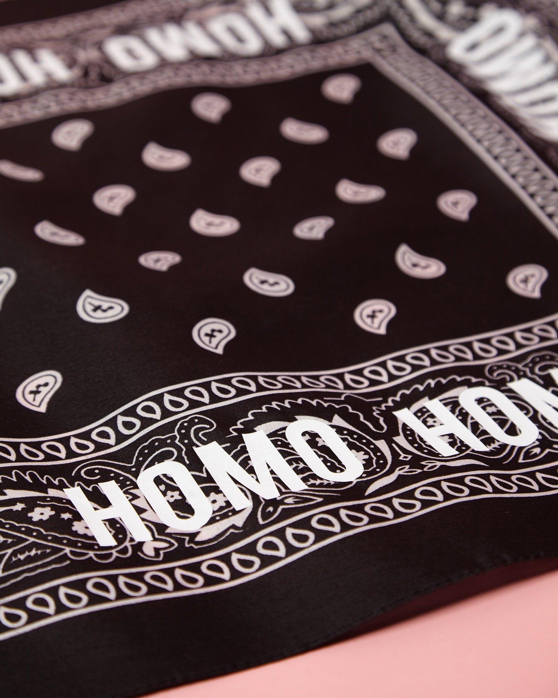 HOMO Bandana - Black - HOMOLONDON