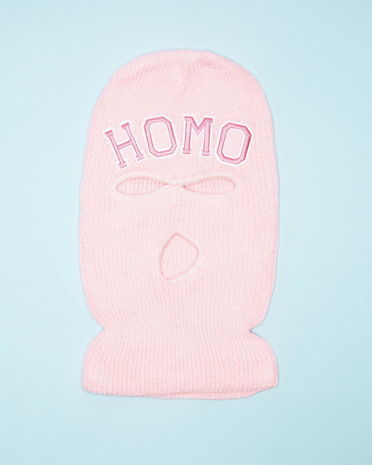 HOMO Balaclava - Pink | One size fits all.